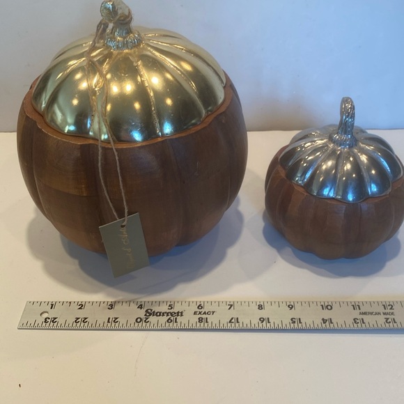 Object d’ Arts Other - NWT & Vintage Wooden Pumpkins
